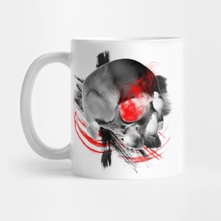 Inverted Skull Trash Polka Mug